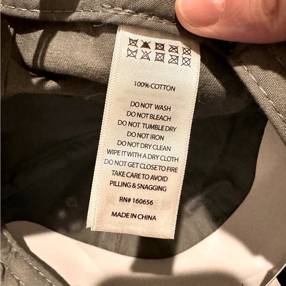 Cupcakes and Cashmere Women's Gray Cotton Baseball Cap, OS - Picture 4 of 5